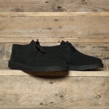 Clarks Originals Desert Trek Suede Black