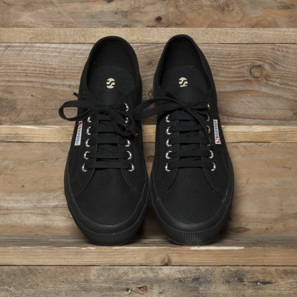 Superga 2750 Cotu Classic Full Black The R Store