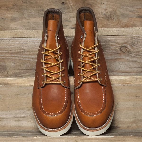 Red Wing 00875d Classic Moc Boot Oro Legacy Brown – The R Store