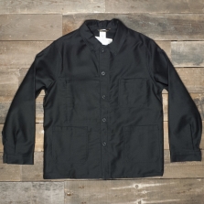 LE LABOUREUR Jacket 400 Moleskin Cotton Black