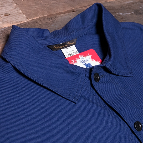 LE LABOUREUR Jacket 18 Cotton Drill Navy – The R Store