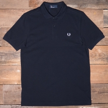 Fred Perry M6000 Plain Fred Perry Shirt 608 Navy