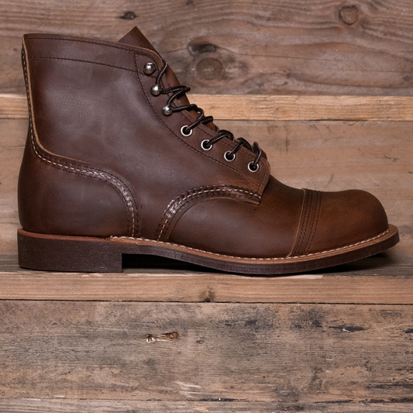 Red Wing 08085d Iron Ranger Boot Copper Rough & Tough – The R Store