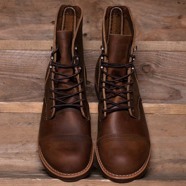 Red Wing 08085d Iron Ranger Boot Copper Rough & Tough – The R Store