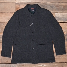 VETRA 5f 12/4 Double Faced Wool Workwear Jacket Anthracite