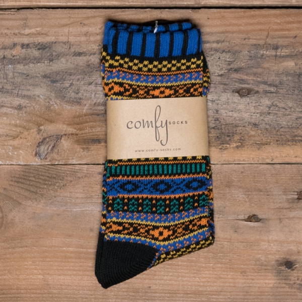 COMFY SOCKS Bohemia Socks Blue – The R Store