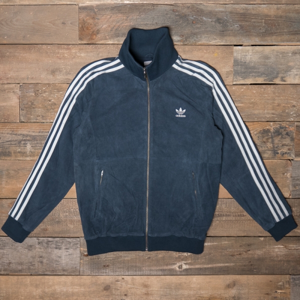 adidas suede track jacket