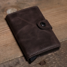 SECRID Miniwallet Vintage Chocolate