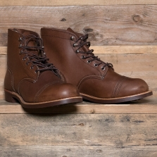 Red Wing 08111d Iron Ranger Boot Amber Harness