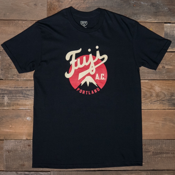 EBBETS FIELD FLANNELS Fuji Athletic 1935 T Shirt Black The R Store