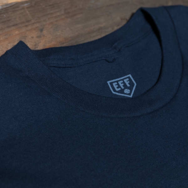 EBBETS FIELD FLANNELS Black Yankees 1947 T Shirt Blue The R Store