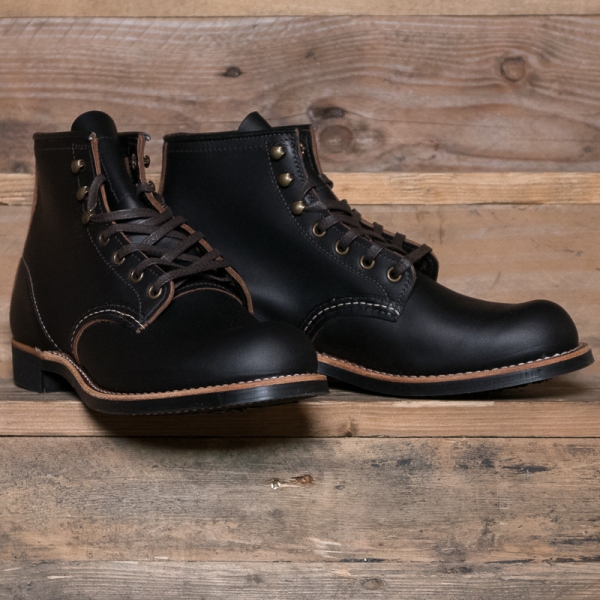 Red Wing 03345d Blacksmith Boot Smooth Black – The R Store