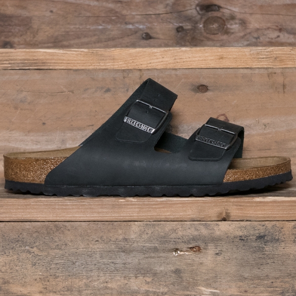 BIRKENSTOCK 0552111 Arizona Oiled Leather Black The R Store