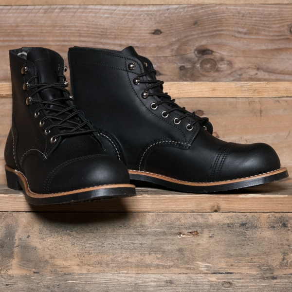 Red Wing 08084d Iron Ranger Black – The R Store