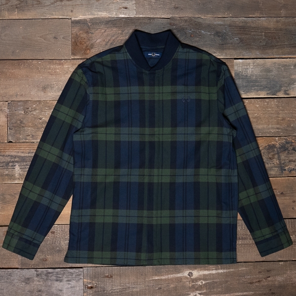 fred perry tartan jacket