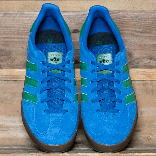 adidas gazelle indoor blue green