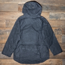 HAWKWOOD MERCANTILE Tryfan Waxed Smock Grey Navy – The