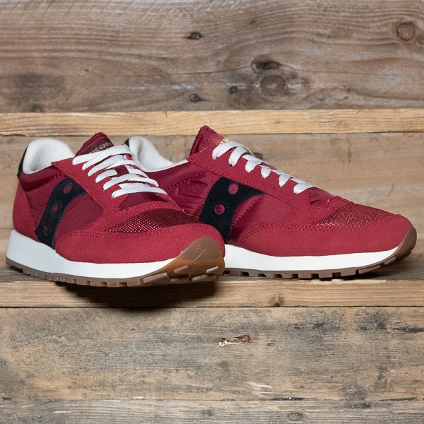 saucony jazz maroon
