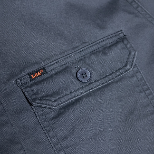 LEE Workwear Overshirt L68 Steel Grey – The R Store