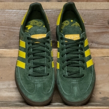 adidas spezial green and yellow