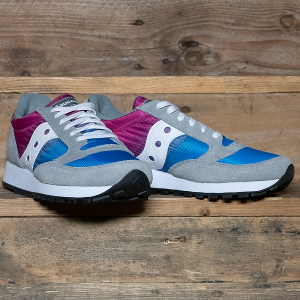 saucony blue pink