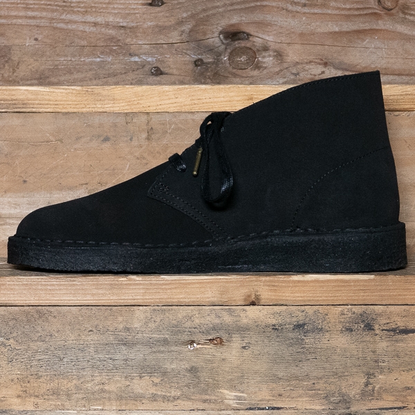 Clarks Originals Desert Coal Suede Black – The R Store