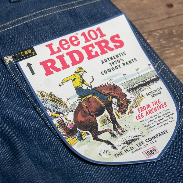 LEE 101 101 70s Rider Indigo – The R Store