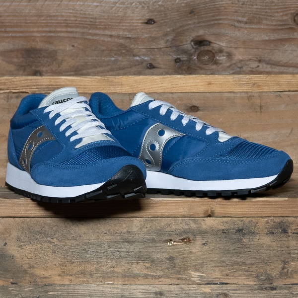 saucony jazz blue and white