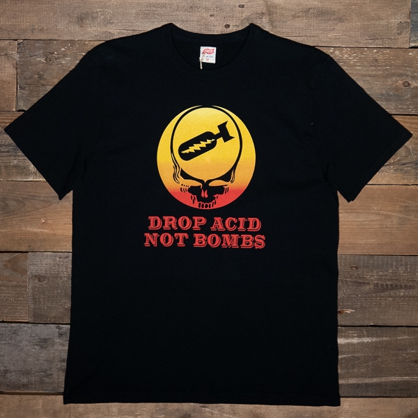 TSPTR Drop Acid Not Bombs T Shirt Black The R Store