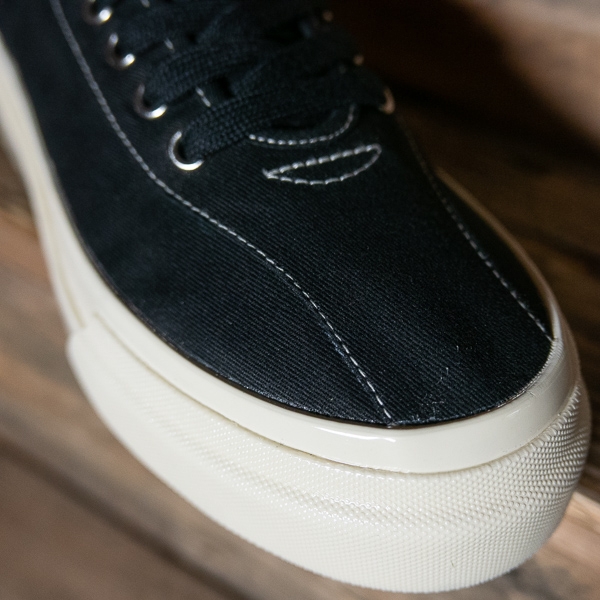 STEPNEY WORKERS CLUB Dellow M Canvas Black Ecru The R Store