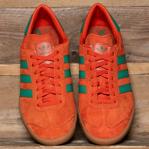 adidas Originals H00447 Hamburg Orange Green – The R Store