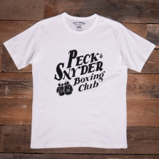 PECK & SNYDER Boxing Club Tee White