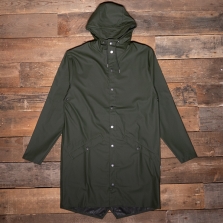 Rains Long Waterproof Jacket 03 Green