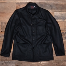 VETRA 2f10 Melton Wool Jacket Black