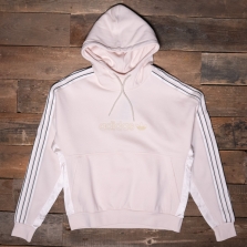 adidas Originals H31285 Shadow Stripe Hoody Cream