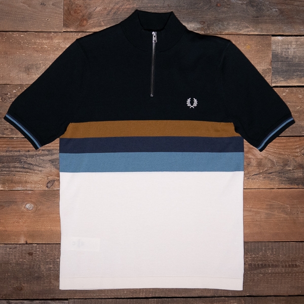 Fred Perry K3544 Funnel Neck Knitted 