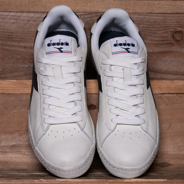 DIADORA Game Low L Waxed 178301 C5262 White Blue Caspian Sea – The R Store