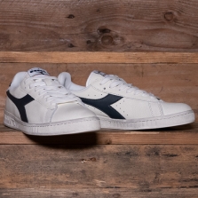 DIADORA Game Low L Waxed 178301 C5262 White Blue Caspian Sea