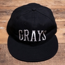 EBBETS FIELD FLANNELS Homestead Grays City Series Ballcap Black