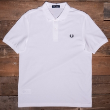 Fred Perry M6000 Plain Fred Perry Shirt 100 White