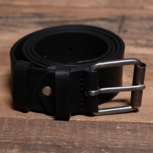 NUDIE 180747 Pedersson Leather Belt Black