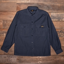 Stan Ray Stan Ray Cpo Shirt Aw22 Navy Sateen