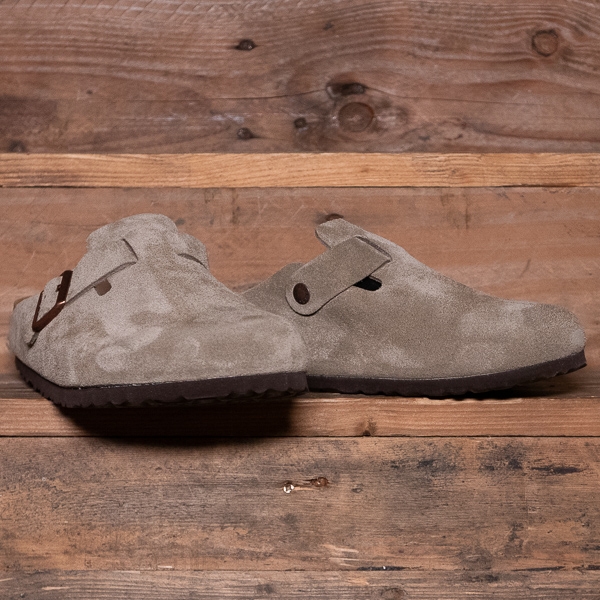 Birkenstock Boston Soft Footbed Suede Clog