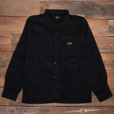 Stan Ray Prison Shirt Duck Aw22 Black