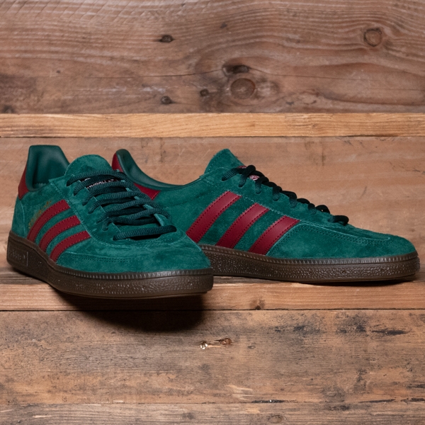 Banquete semiconductor pellizco adidas Originals Gx6989 Handball Spezial Green Burgundy Gum – The R Store