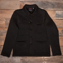 VETRA 5u96 Knitted Wool Jacket Brown