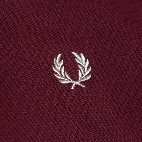 Fred Perry M6006 Long Sleeve Fred Perry Shirt 597 Oxblood – The R Store