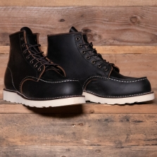 Red Wing 08849 Moc Toe Boot Black Prairie