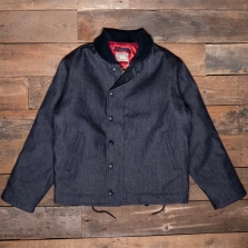 PIKE BROTHERS 1943 N1 Deck Jacket 18oz Denim Indigo