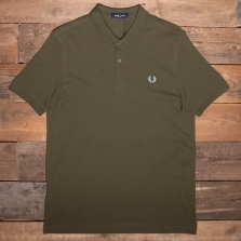 Fred Perry M6000 Plain Fred Perry Shirt R79 Uniform Green